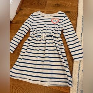 Old Navy 5T Toddler Girl French Terry Striped Dress